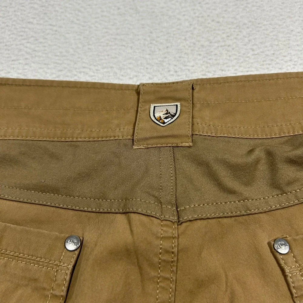Kuhl Radikl Shorts Mens 34 Brown Cargo Hiking Performance Utility